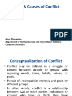 GST 222 - Types and Causes of Conflict