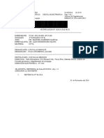 Notificación de sentencia y apelación en caso civil entre Luis Palao Benique y Juan Luis Medina Alfaro