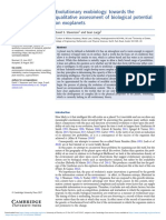 Evolutionary Exobiology Towards The Qualitative Assessment of Biological Potential of Exoplanets