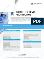 ACU Revit Architecture Exam Objectives 0120