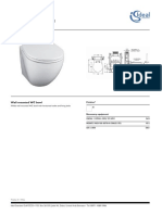 IdealStandard E0005 Product-Sheet PDF