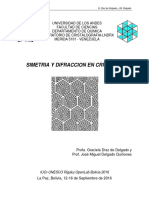 Simetría y Difracción DRX Guías PDF