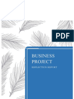 Business Project: Reflection Report