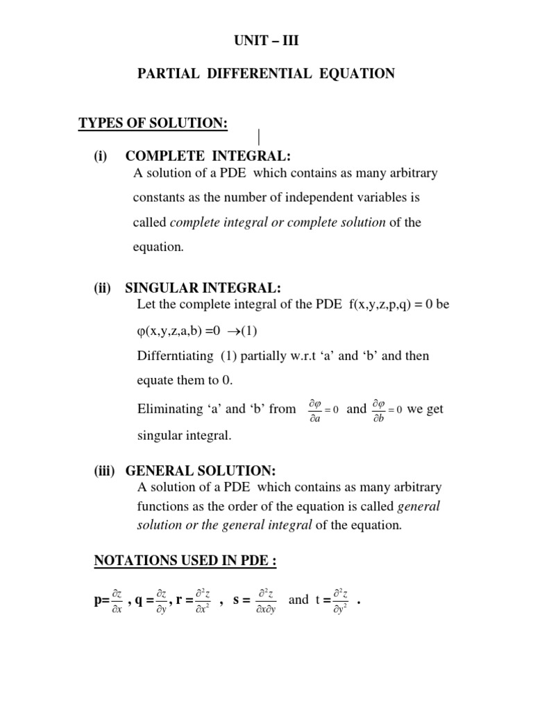 Tpde 2 Partial Differential Equation Rates
