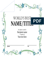 World Certificate4