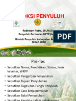Tupoksi Penyuluh: Robinson Putra, SP.,M.Si Penyuluh Pertanian BPTP Kepri