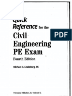 Book - Civil Engineering Reference Manual Quick Reference PDF
