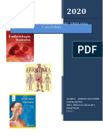 Embriologia Fisiologia y Anatomia Diferencias