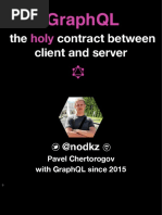 Pavel Chertorogov GraphQL The Holy Contract-Between Client and Server v11