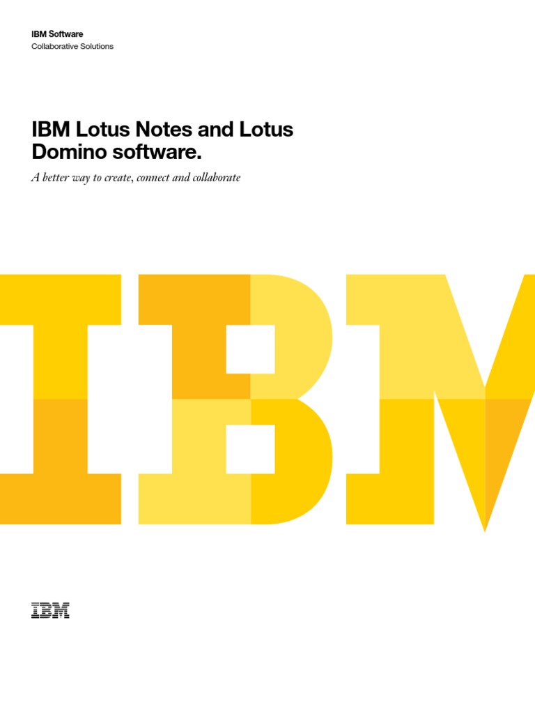 Lotus Notes Ibm Notes  Application