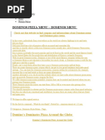 Download Dominos Pizza Menu by Sagu Chudasama SN46992662 doc pdf