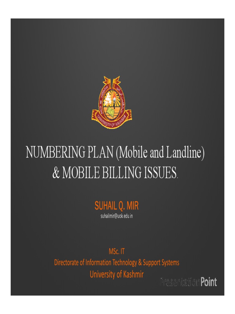 Numbering Plan PDF Prepaid Mobile Phone Mobile