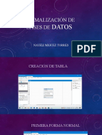 Normalización de Bases de Datos