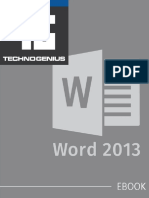 Word 2013 PDF