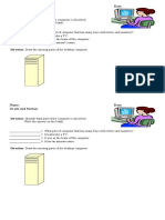 Direction: Identify What Part of The Computer Is Described