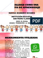 La Virtualidad Como Una Altenativa de Aprendizaje: Sede: El Rosal Grado: Transición A Matinal