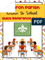 Cameron Return to School Quick Reference Guide