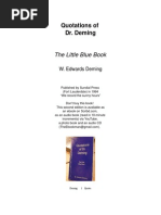 Download The Little Blue Book -- Quotations of W Edwards Deming 11 Pages by Jk McCrea SN46993242 doc pdf