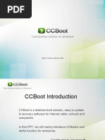 CCBoot Enterprise Solution