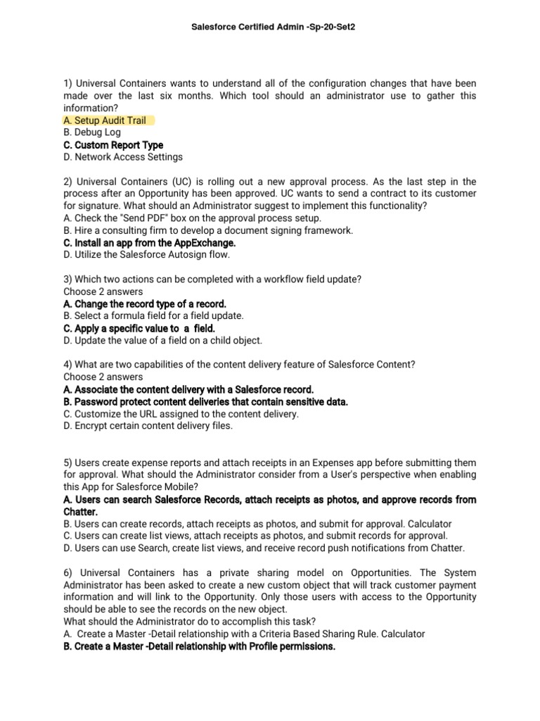 SP20admin201 Set1 PDF | PDF | Business