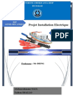 Projet Installation Electrique ESP GENIE-1 PDF