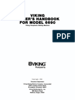 Viking 6690 Owners Handbook