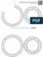 Plantilla Discos Cifrado Cesar EduEscapeRoom