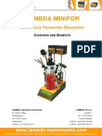 LAMBDA MINIFOR Laboratory Bioreactor 20 - Innovations - Overview and Benefits PDF