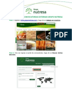 Procedimiento Convocatoria Externa PDF