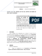 Solicita Constatacion ASOCIACIÓNDEPRODUCTORES