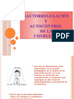 Autoregulacion y Autocontrol de La Conducta