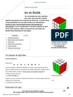 Notación Del Cubo de Rubik