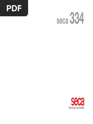 Seca Man 334 Int Pdf Pdf
