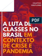 (EBOOK) Cem Flores - A Luta de Classes No Brasil em Contexto de Crise e Pandemia - 2020