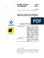 4. NTC 4702_1 - EMBALAJES Y ENVASES PARA TRANSPORTE DE MERCANCÍAS PELIGROSAS CLASE 1 _ EXPLOSIVOS.pdf