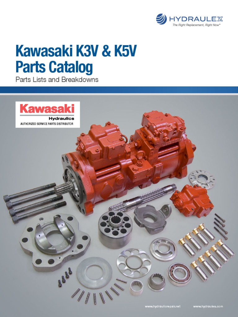 Kawasaki K3V & K5V Parts Catalog | PDF