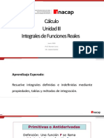 Integrales de Funciones Reales