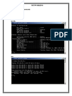 Networking: Ipconfig Ping FC CHKDSK Net Accounts