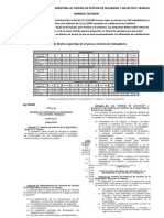 TALLER Sobre Auditoria Documentaria Al Sistema de Gestion de Seguridad y Salud en El Trabajo