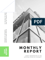 Green Building Monthly Report