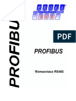 Wzmacniacz RS485 Profibus PDF