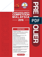 KMC2016 Pre-Ecolier PDF