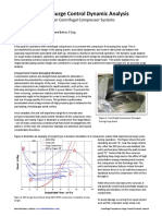 Centrifugal Compressor Surge Control Analysis