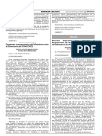 Reglamento de Organización y Funciones del Ministerio de Salud del año 2016