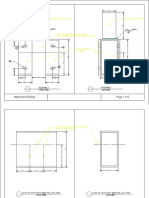 Attachment Design Page 1 of 5: 3"X6"X6Mm THK A36 Plate 3"X6"X10MM THK A36 PLATE