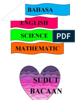 English Science Mathematic Bahasa