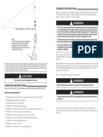 Operating & Servicing Instructions For: Warning