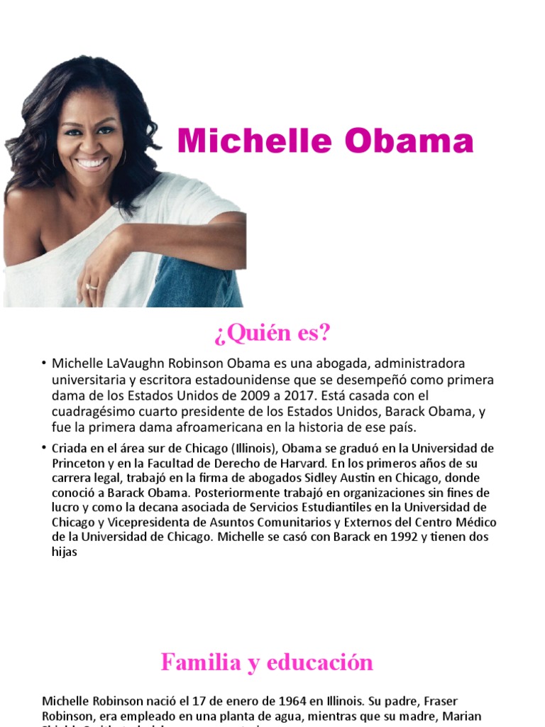 Michelle Obama | PDF | Michelle Obama | Gobierno, image size:768x1024