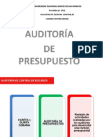 Auditoria de Presupuesto Unmsm 2020 Ok