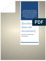 Escriba El Subtítulo Del Documento